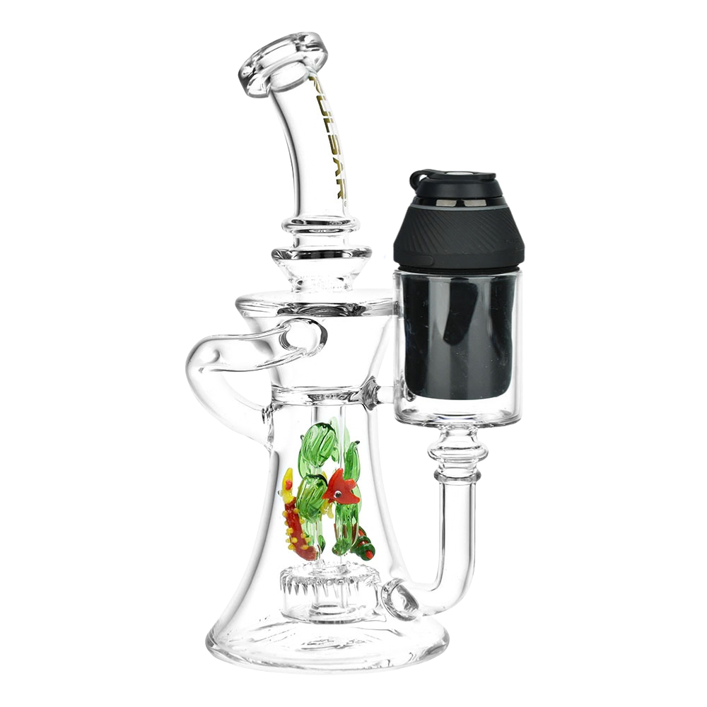 Pulsar Sea Habitat Recycler Rig for Puffco Proxy | View with Vaporizer