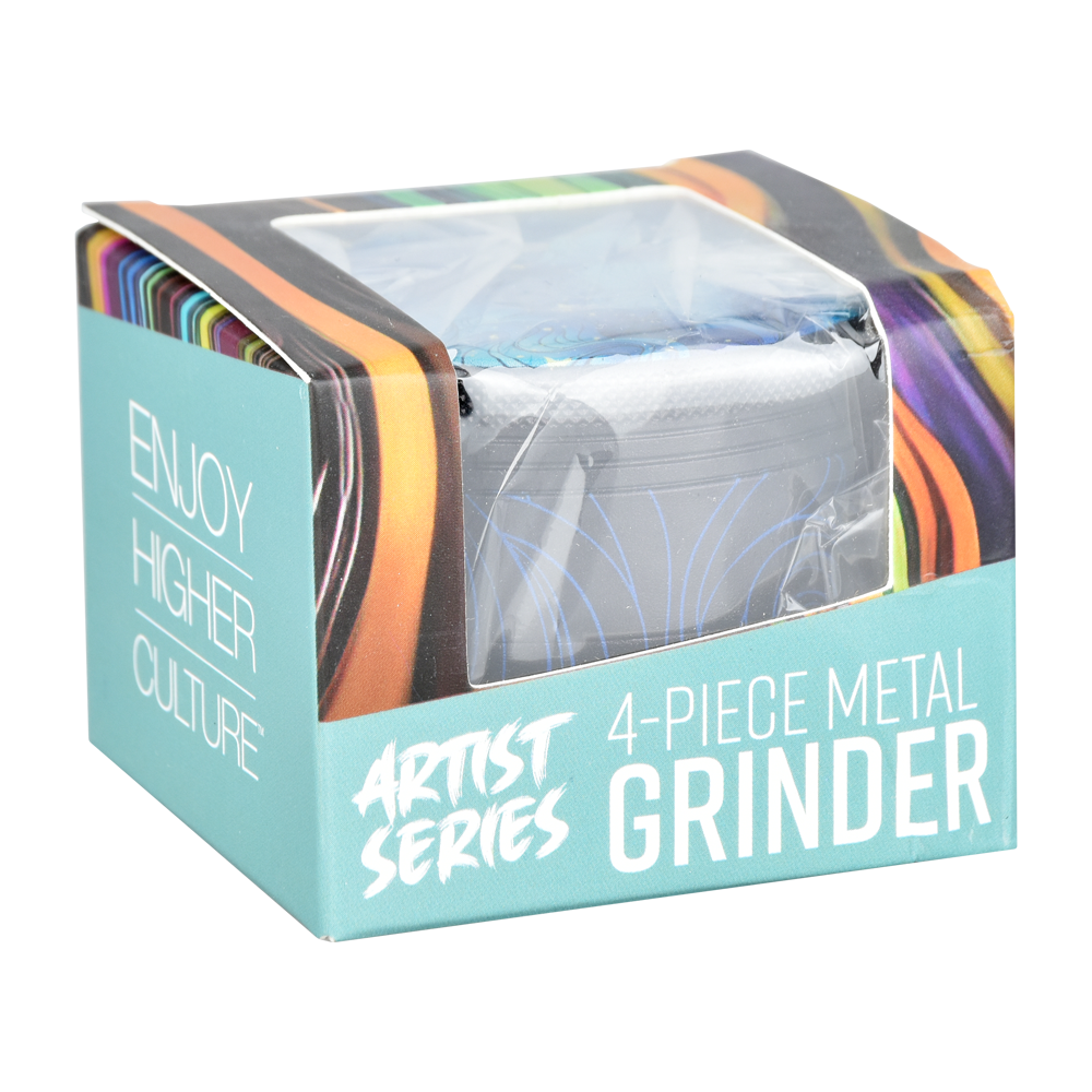 Pulsar Side Art Design Series Grinder | Space Dust | Packaging