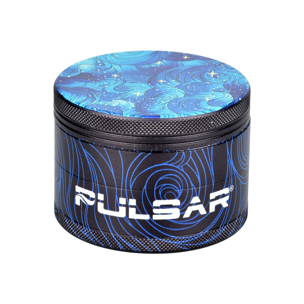 Pulsar Side Art Design Series Grinder | Space Dust | Side View