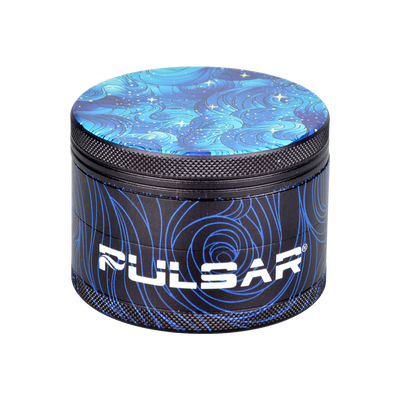 Pulsar Side Art Design Series Grinder | Space Dust | Side View