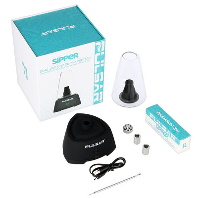 Pulsar Sipper Concentrate & 510 Cartridge Vaporizer | Dry Cup Edition | Accessories