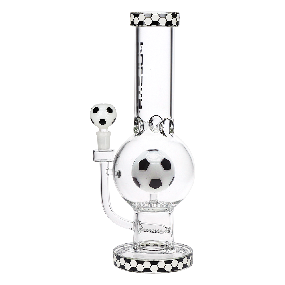 Pulsar Soccer Celebration Bubble Bong | Back View