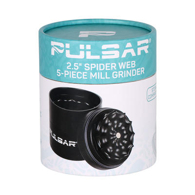 Pulsar Spider Web Mill Grinder | Packaging Front View