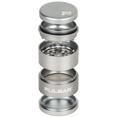 Pulsar Spider Web Mill Grinder | 5pc | Exploded View of Pieces