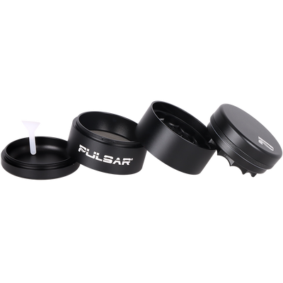 Pulsar Spider Web Mill Grinder | 5pc | Spread View of Pieces