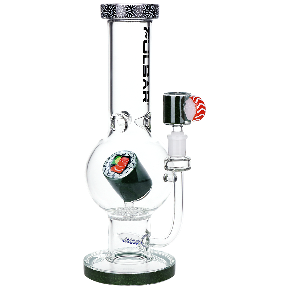 Pulsar Sushi Time Bubble Bong | Front VIew