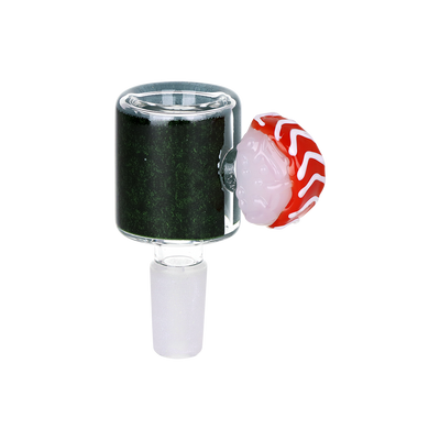 Pulsar Sushi Time Bubble Bong | Matching Sashimi Handle Herb Slide