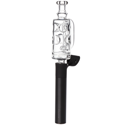Swiss Bubbler Attachment for Puffco Pivot | View with Vaporizer