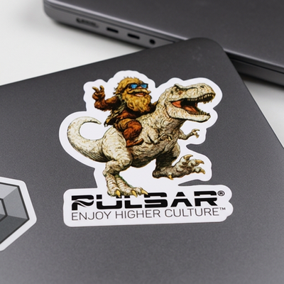 Pulsar T-Rex Ride Die Cut Sticker