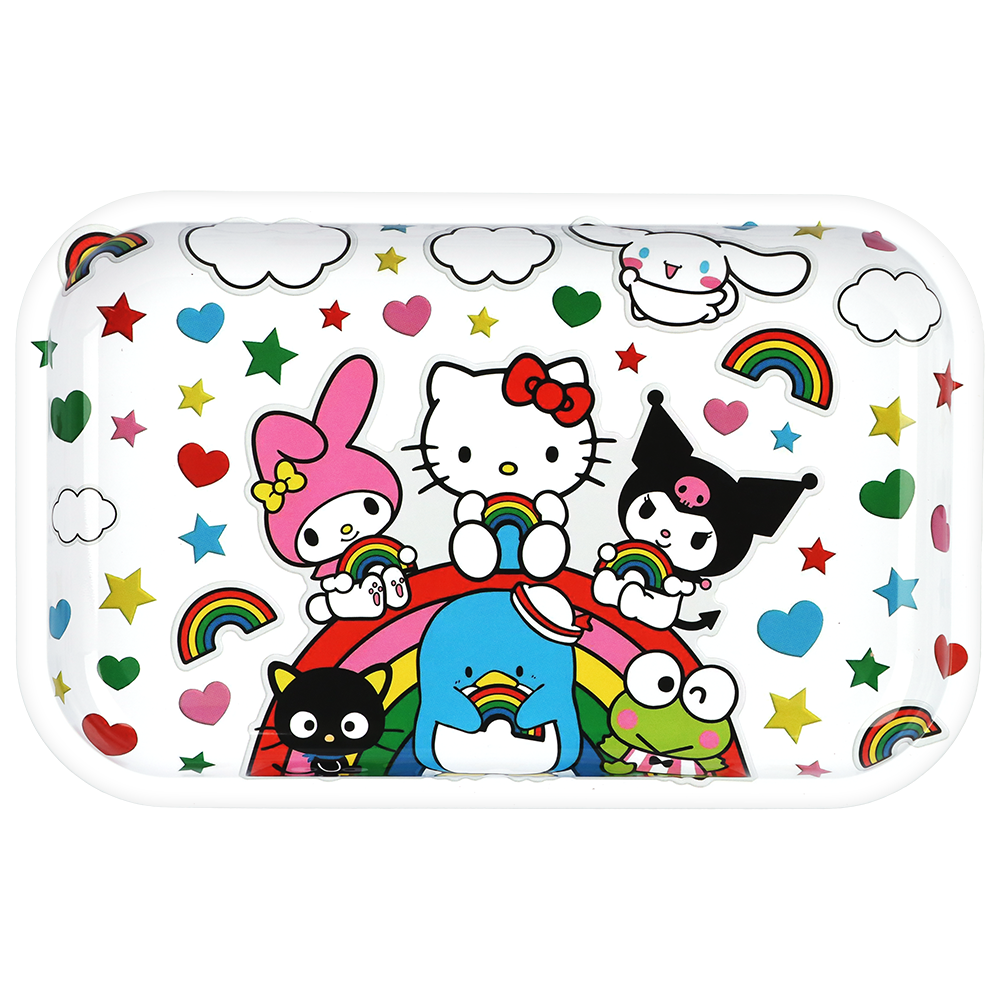 Rainbow Kitty & Friends Metal Rolling Tray