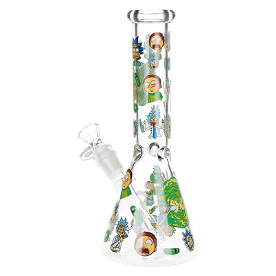 Rich & Shorty Portal Beaker Bong | Back View