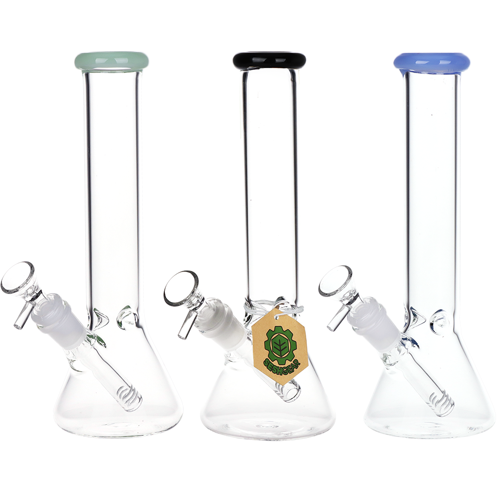 SeshGear Classic Glass Beaker Bong | Medium Size | Group