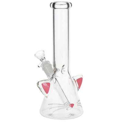 SeshGear Kitty Whiskers Beaker Bong | Side View
