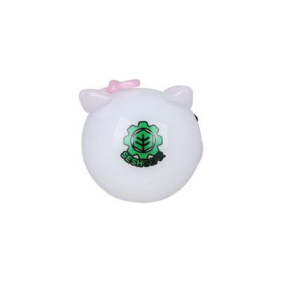 SeshGear Kitty Whiskers Spoon Pipe | Bowl Front View