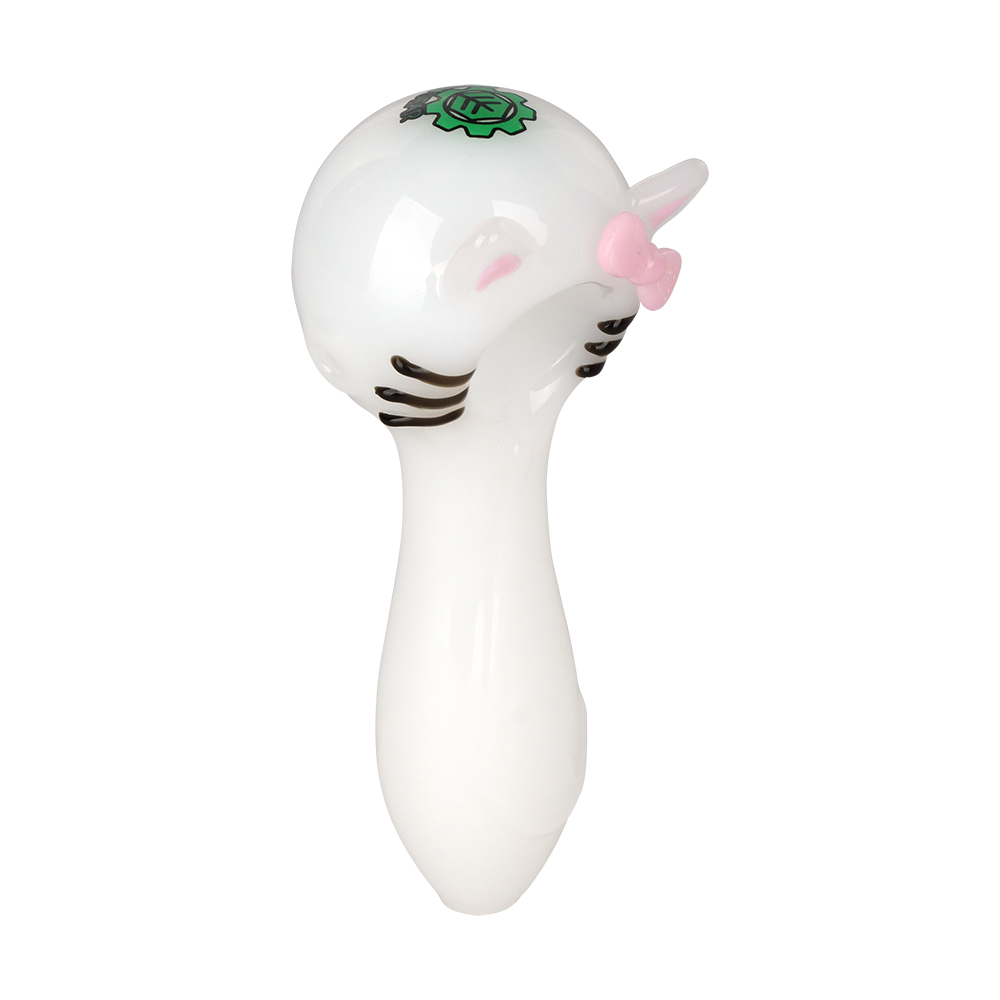 SeshGear Kitty Whiskers Spoon Pipe | Top Side View