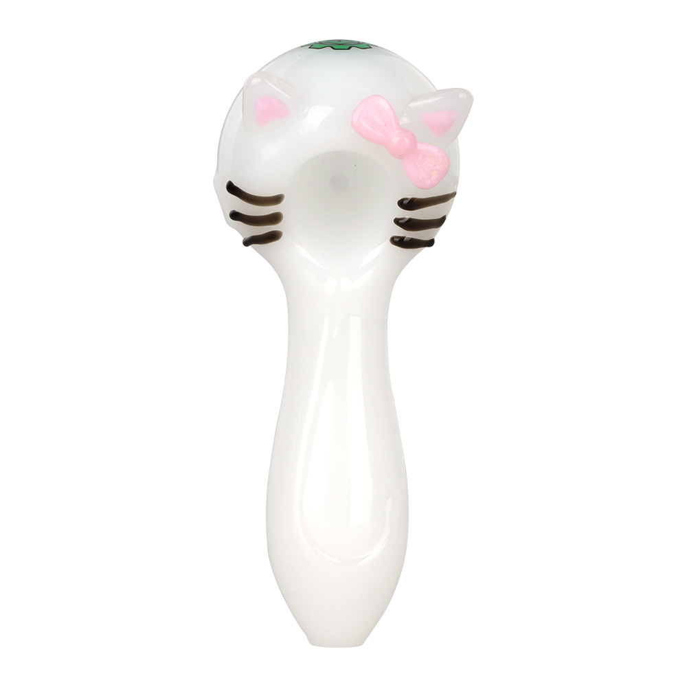 SeshGear Kitty Whiskers Spoon Pipe | Top View