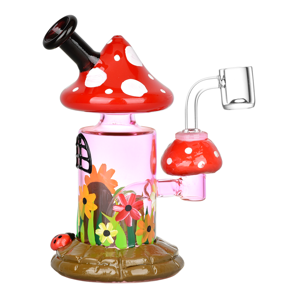 SeshGear Magic Shroom Garden Dab Rig | Back View