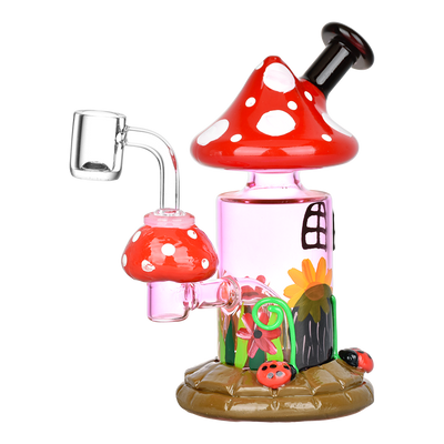 SeshGear Magic Shroom Garden Dab Rig | Front View