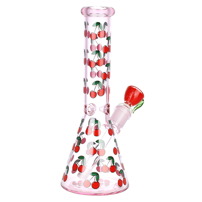 SeshGear Very Cherry Beaker Bong | Medium Size | Back View