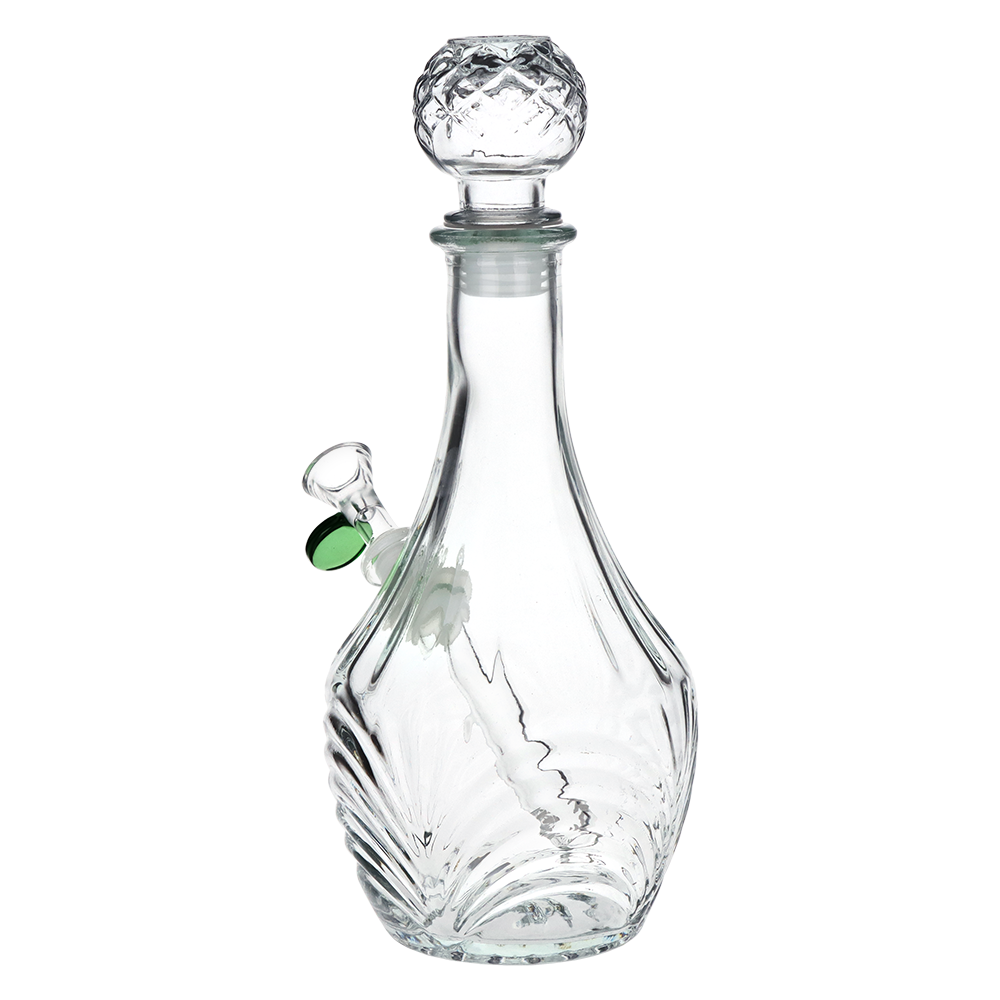 SeshGear High Stripe Vintage Decanter Bong | Back View
