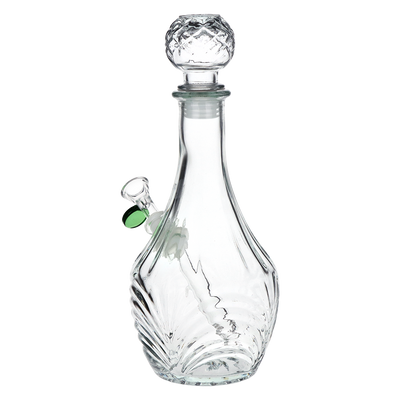 SeshGear High Stripe Vintage Decanter Bong | Back View