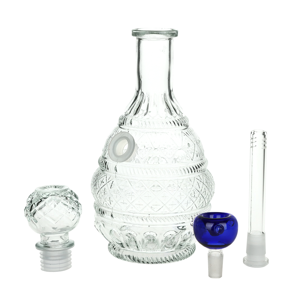 SeshGear Round Lotus Vintage Decanter Bong | Pieces