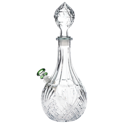 SeshGear Water Drop Vintage Decanter Bong | Back View