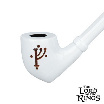 GANDALF THE WHITE™ Smoking Pipe | Shire Pipes™ x The Lord of the Rings™ | Close View