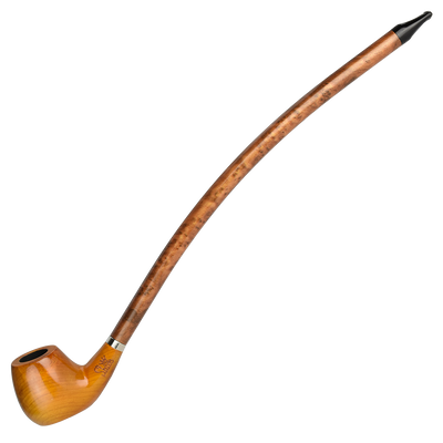 Shire Pipes Churchwarden Smoking Pipe | The Charming | Yellow