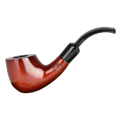 Shire Pipes Bent Brandy Smoking Pipe | The Huntsman
