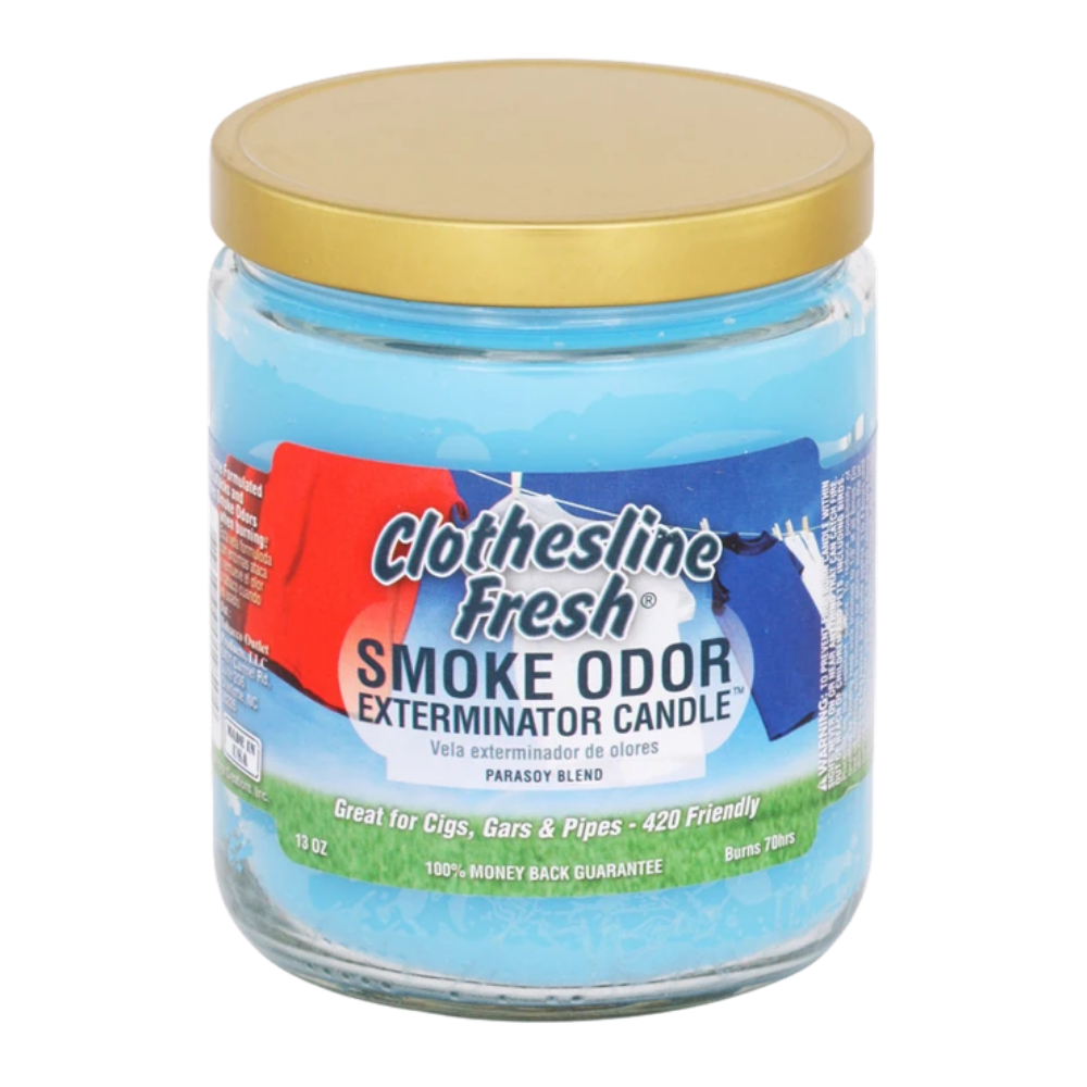 Smoke Odor Exterminator Candle | Clothesline Fresh