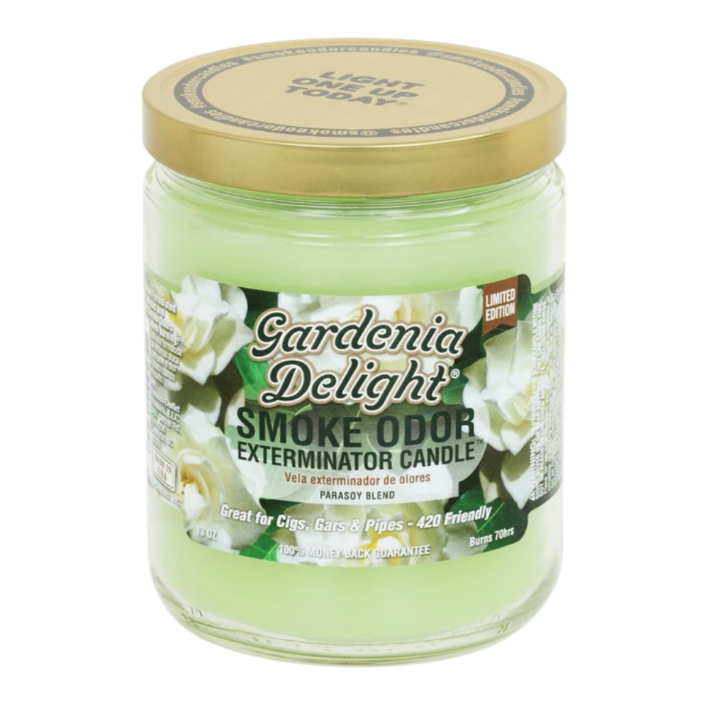 Smoke Odor Exterminator Candle | Gardenia Delight