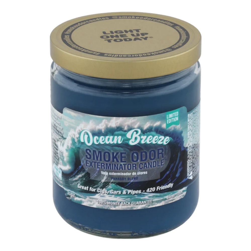 Smoke Odor Exterminator Candle | Ocean Breeze