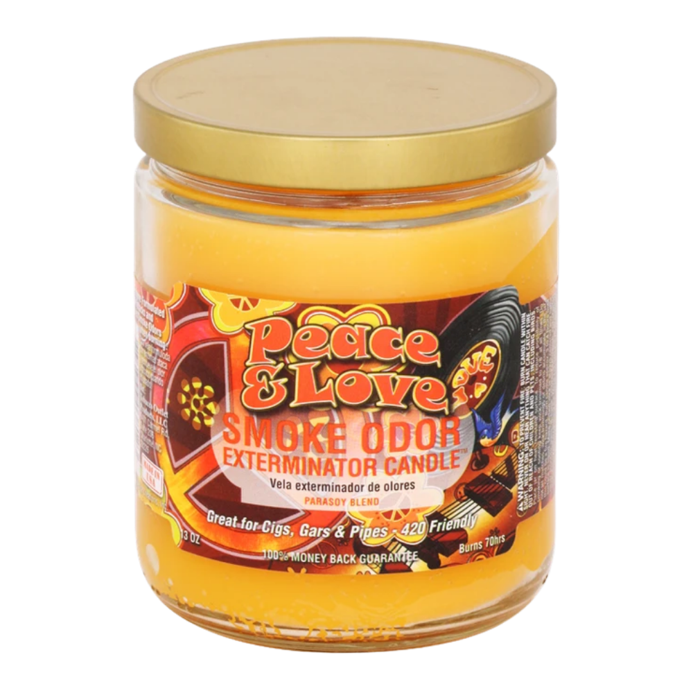 Smoke Odor Exterminator Candle | Peace & Love