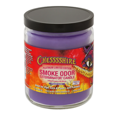 Sean Dietrich x Smoke Odor Exterminator Candle | Chesssshire | Front View
