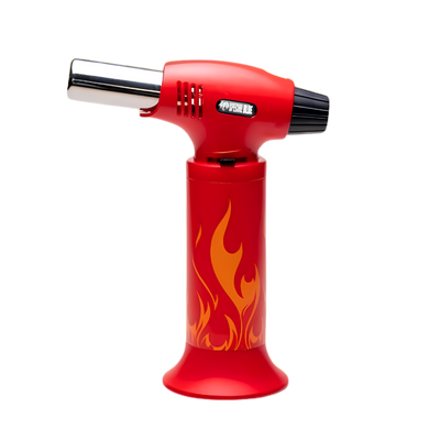 Special Blue Inferno Pro Torch Lighter | Flame On Red