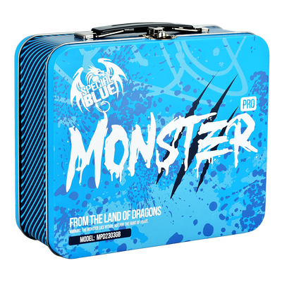 Special Blue Monster Pro 2 Torch Lighter | Blue Packaging | Back View