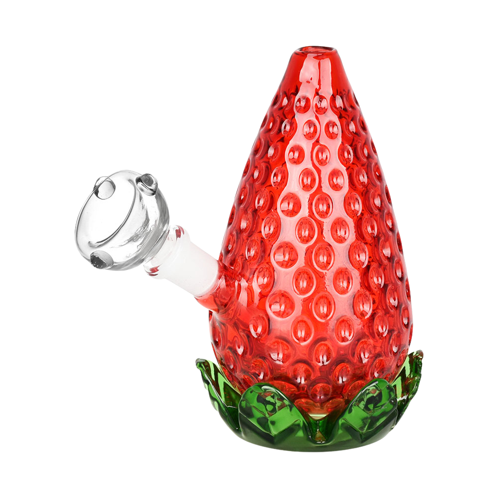 Strawberry Glass Bubbler
