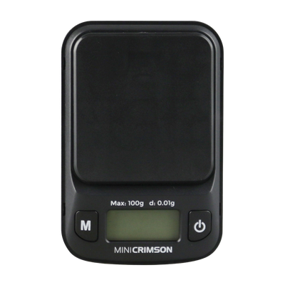 Truweigh Mini Crimson Collapsible Bowl Scale | Weigh Plate View