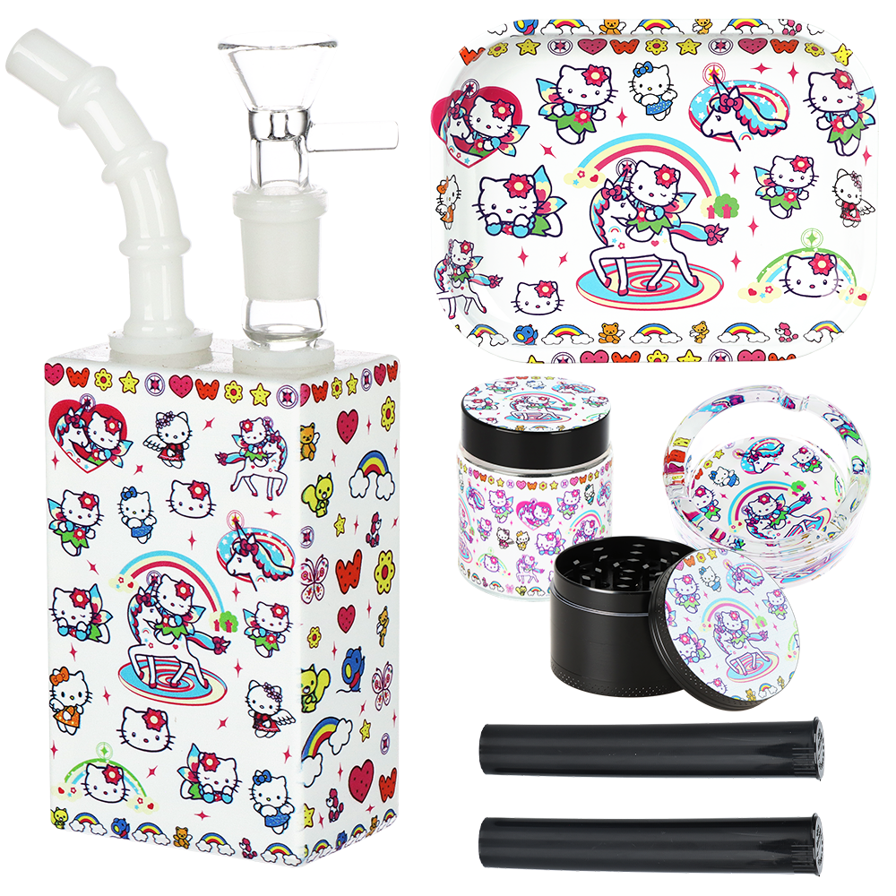 Unicorn Kitty Smoker's Travel Kit | Contents