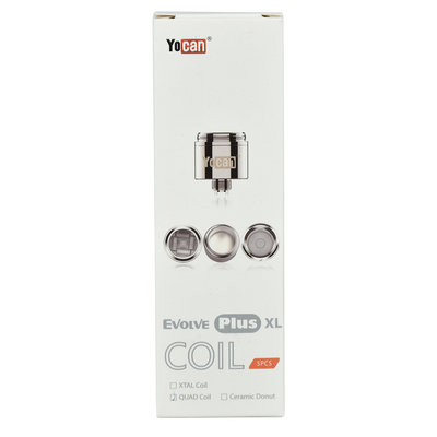 Yocan Evolve Plus XL Quad Quartz Coils | Packaging