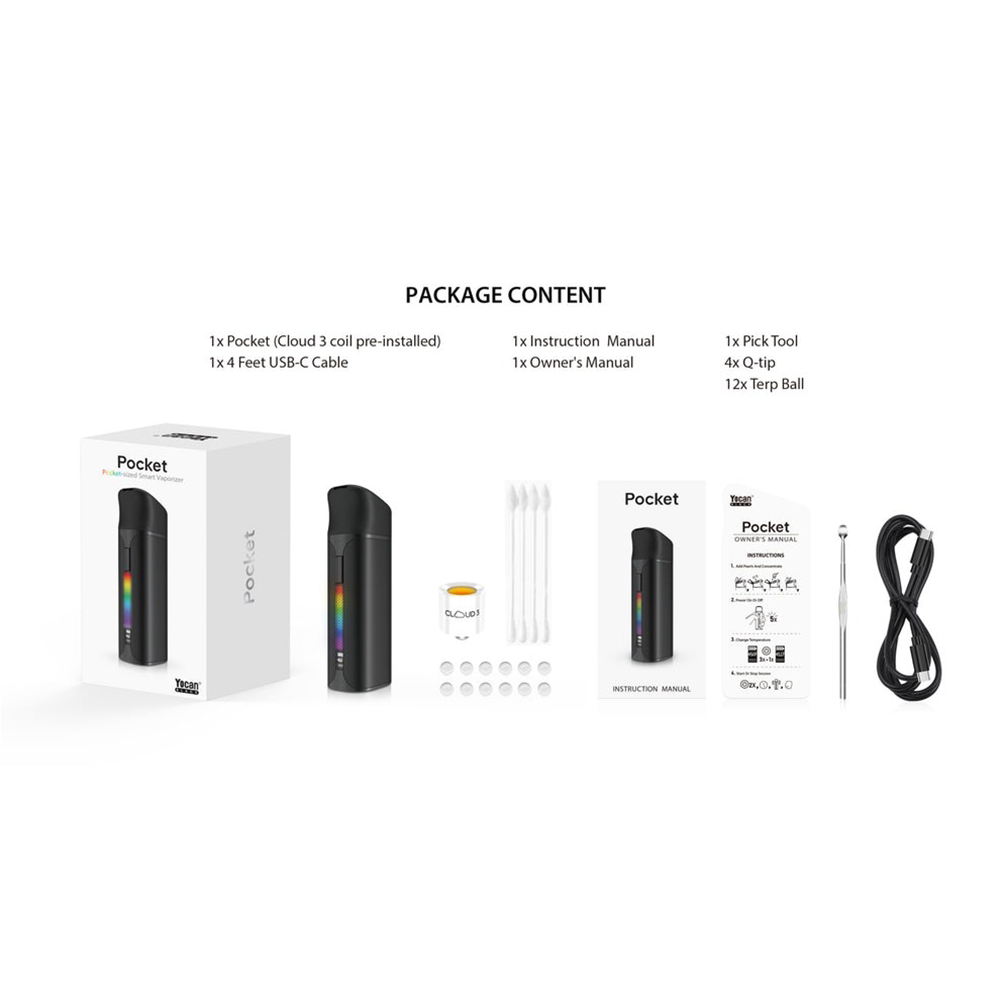 Yocan Pocket Wax Vaporizer | Contents